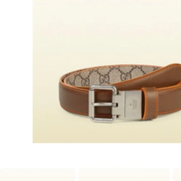 Gucci Reversible Leather And Gg Supreme Belt
, excellent condition, - Picture 8 of 8